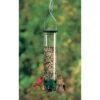 Droll Yankees Flipper Wild Bird 5 Lb Plastic Tube Bird Feeder 4 Ports