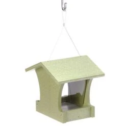 Birds Choice Green Solutions Wild Bird 1.5 Lb Plastic Hopper Bird Feeder