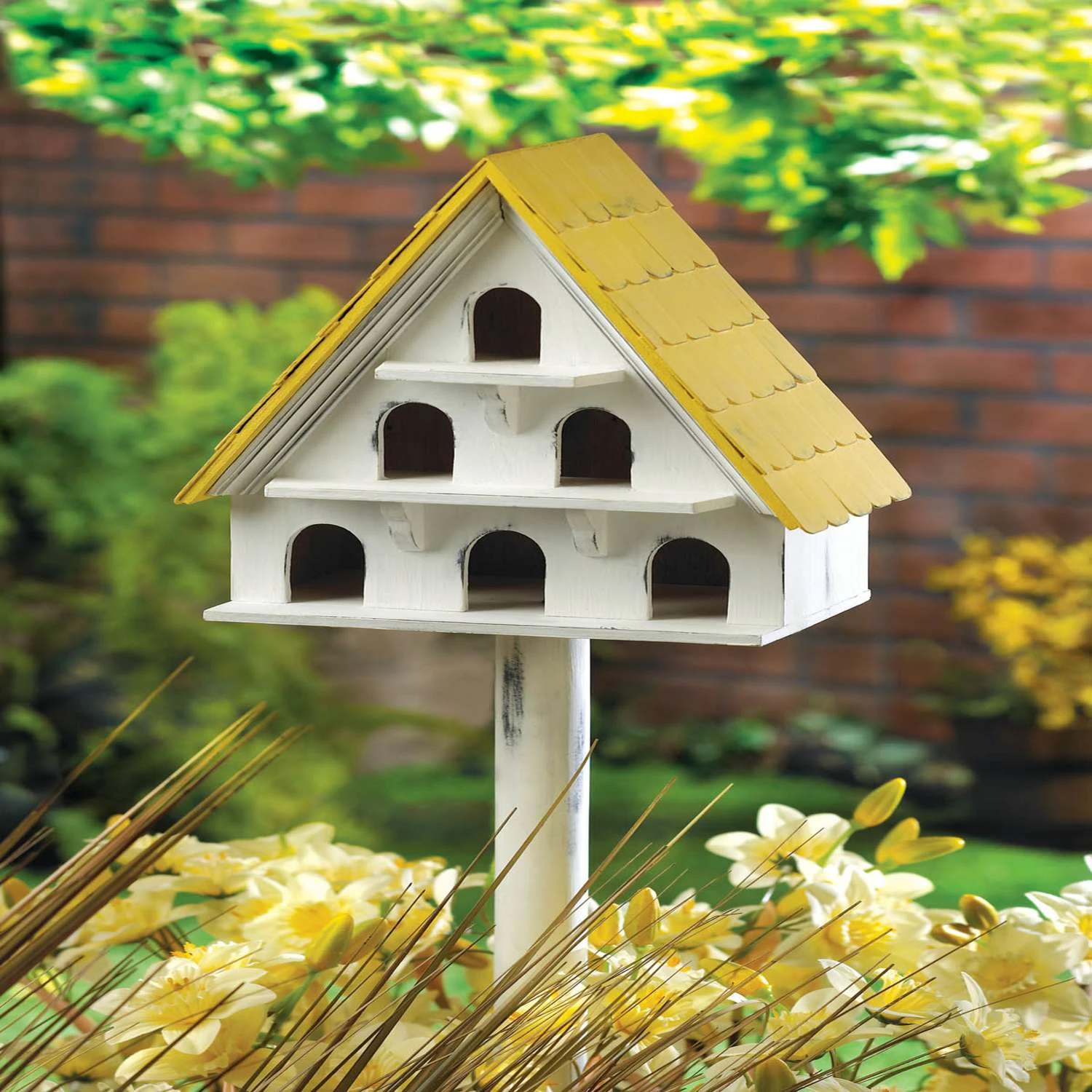 Songbird Valley Cape Cod 28 In. H X 5.1 In. W X 9.25 In. L Wood Bird House 1 Songbird Valley Cape Cod 28 In. H X 5.1 In. W X 9.25 In. L Wood Bird House