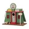 Glitzhome 9.25 In. H X 5.12 In. W X 9.45 In. L Wood Bird House
