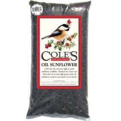 Cole's Assorted Species Black Oil Sunflower Wild Bird Food 8 Lb