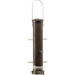 Aspects Aspects Wild Bird And Finch 1.25 Qt Polycarbonate Thistle Tube Bird Feeder 8 Ports
