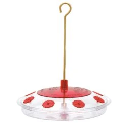 Droll Yankees Hummingbird 32 Oz Polycarbonate Nectar Feeder 8 Ports