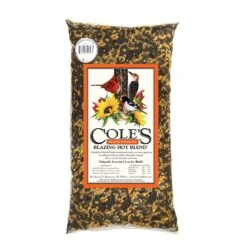 Cole's Blazing Hot Blend Assorted Species Black Oil Sunflower Wild Bird Food 5 Lb